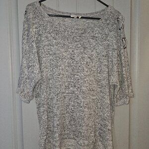 Grey Jersey Knit Tunic